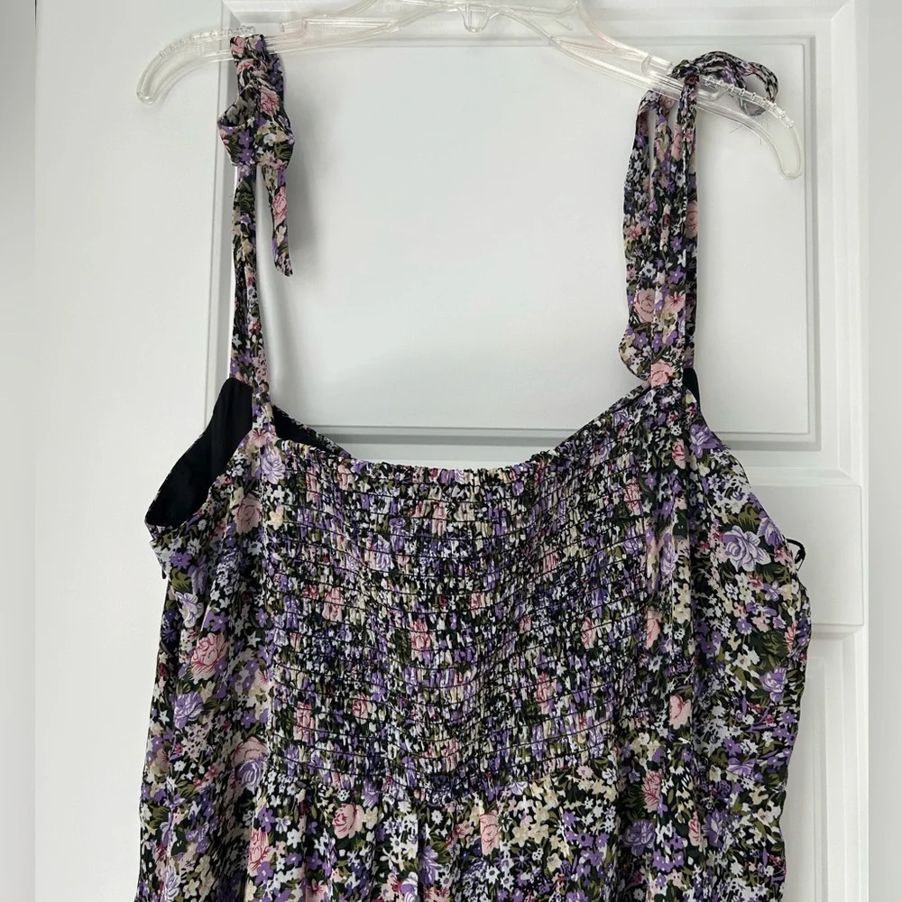 ASTR the Label Floral Sleeveless Dress with Slit - Picture 11 of 14